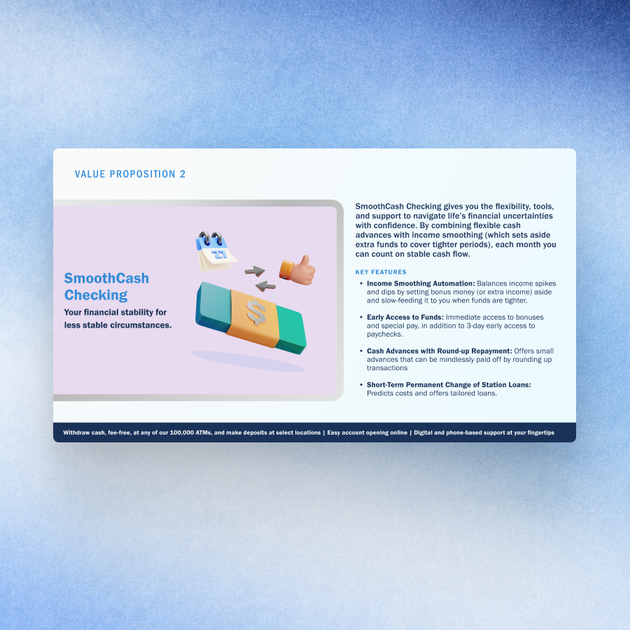 Checking Account Redesign